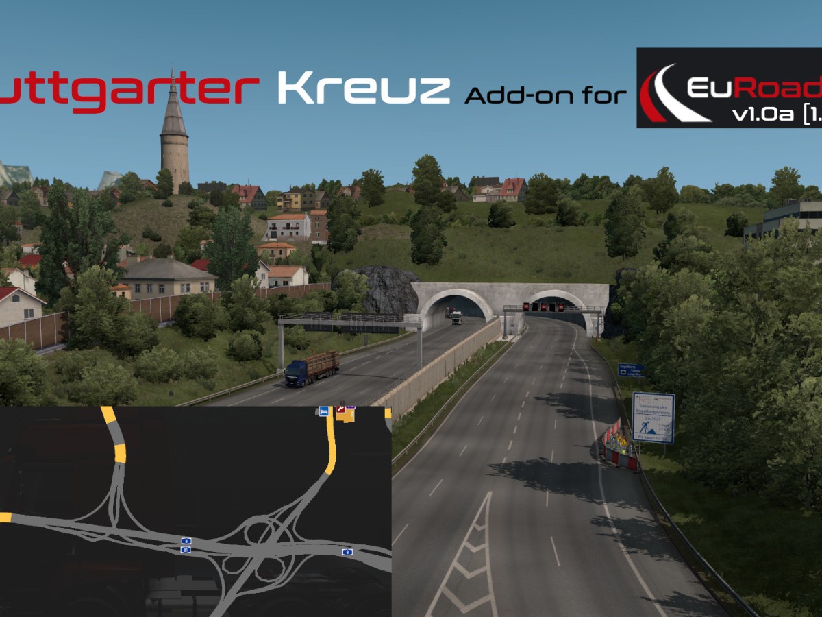 Stuttgarter Kreuz Add-on for EuRoadNet v1.0a (1.39)